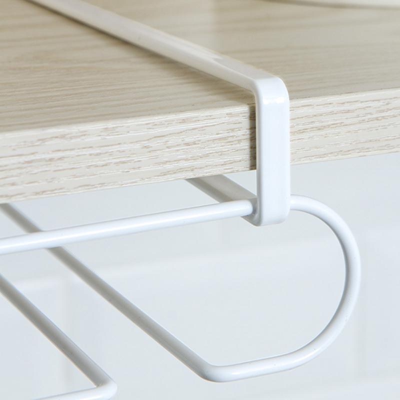 Держатель для бокала для вина Подвесная барная вешалка Стальная полка для вина Полка для хранения шампанского