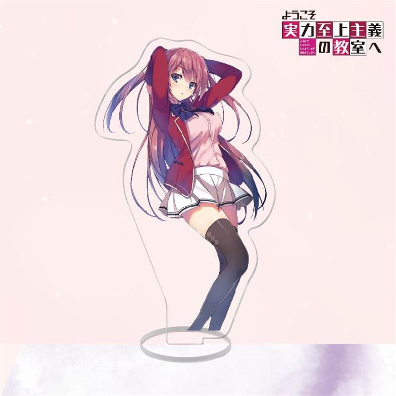 Аниме Класс элитных фигурок, подставка для модели, тарелка Ayanokouji Kiyotaka Horikita Suzune Sakura Airi, акриловая доска