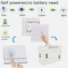 433MHz Wireless Kinetic Self-powered No Battery Wall Switch 220V Light Switch