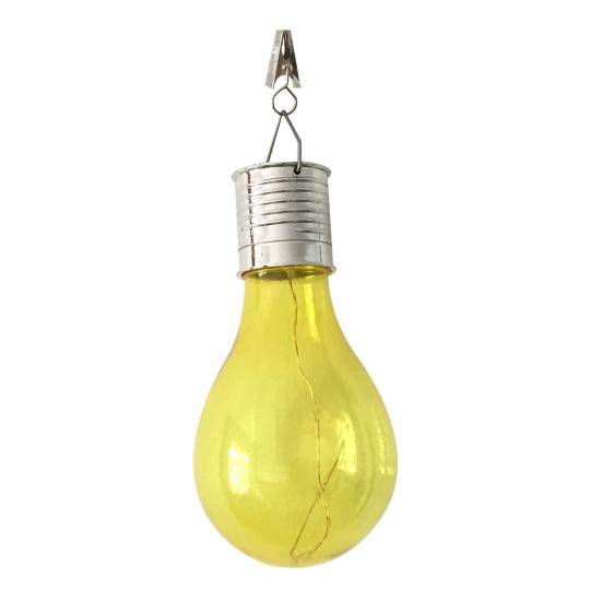 Outdoor Colorful Solar Powered LED Light Bulb Party Garden Yard Hanging Lamp