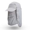 Sun Cap with Removable Face Neck Cover Flap Quick Dry Breathable Fishing Hat Summer Outdoor Sun