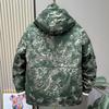 Большие размеры 5XL-11XL Модные мужские парки оверсайз Зимнее пальто с капюшоном Повседневная свободная теплая верхняя одежда Мужские куртки