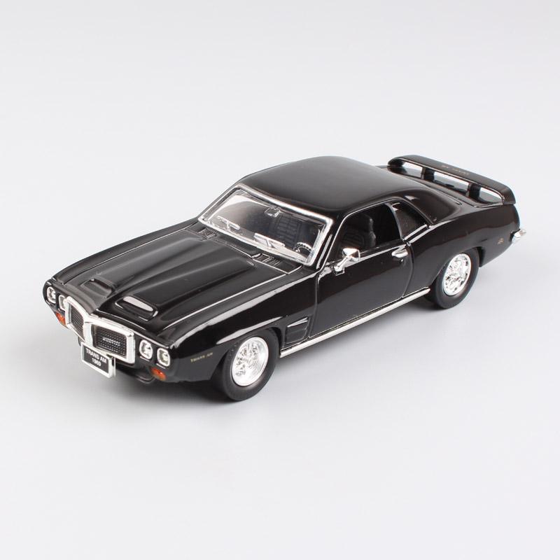 Road Signature Масштаб 1/43 Классический 1969 Pontiac Firebird Trans AM Маслкар Литые модели и игрушечные транспортные средства Модели-реплики