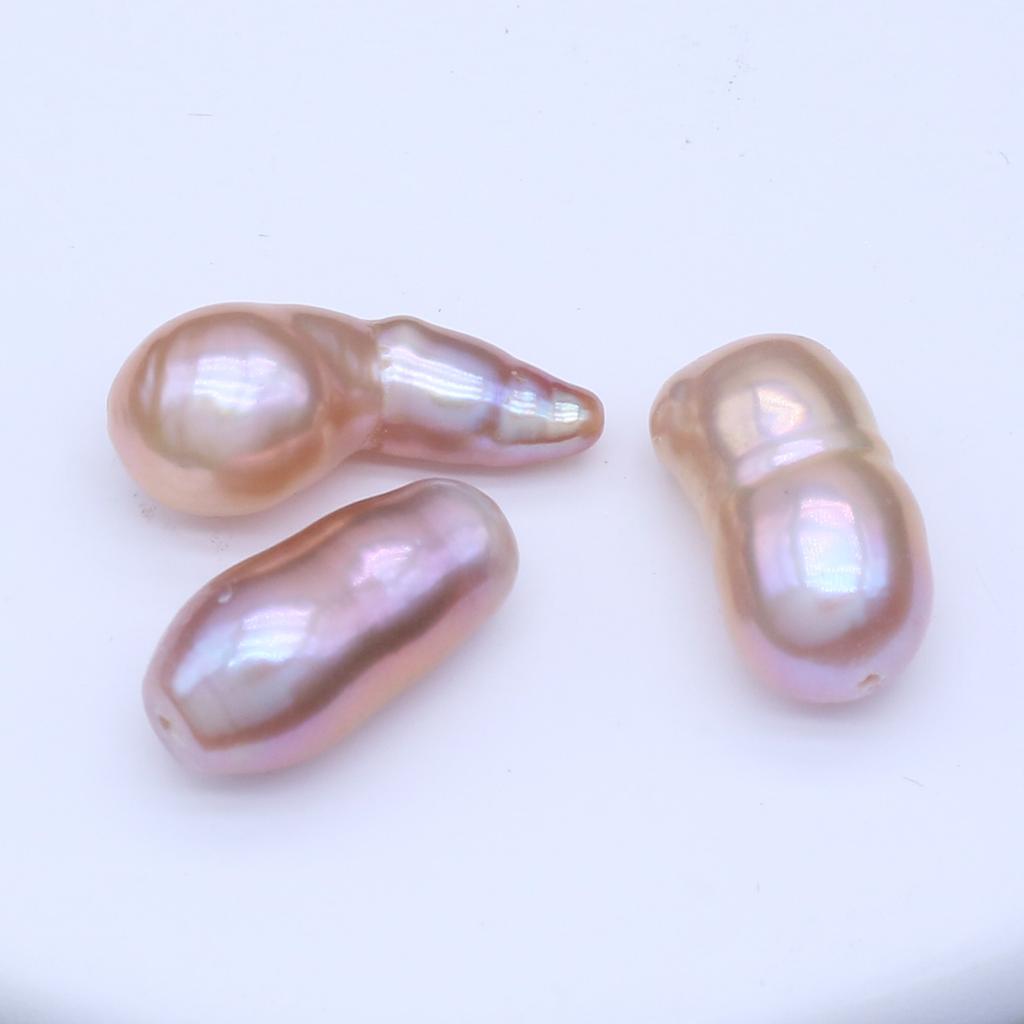 3Pcs Lot Natural Freshwater Pearls Irregular Loose Pearl Beads for Jewelry Making DIY Necklace Bracelet Earrings Accessories