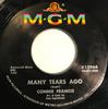 7-дюймовая пластинка CONNIE FRANCIS Many Tears Ago K12964 MGM Records 1960 США Рок Б/у