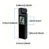 Умный Диктофон - Нательная Камера 1080P HD, Поворотный Объектив на 180 Градусов, Карманная Видеокамера, USB Зарядка