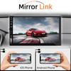 7 Inch Car Radio 1 Din MP5 Multimedia Player Touch Screen FM ISO Power Aux Input Bluetooth USB Mirror Link Universal