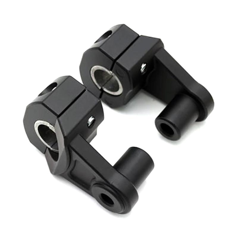 1 пара 22 мм 28 мм универсальные зажимы для руля мотоцикла, держатель ручки, зажим, адаптер, детали подходят для Suzuki Honda Kawasaki