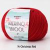 Пряжа из шерсти мериноса средней толщины, 50 г, для ручного вязания и DIY-вязания крючком свитеров и шарфов