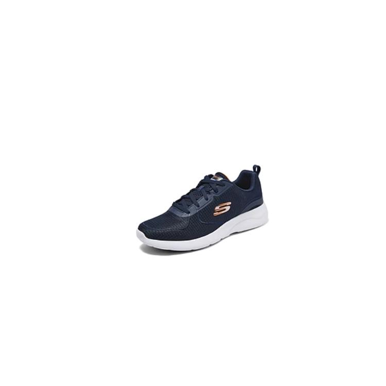 Skechers Спортивные мужские удобные низкие повседневные кроссовки Мужские кроссовки Темно-синие 232434-NVOR