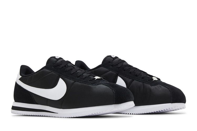 Nike Cortez Текстиль Черный Белый