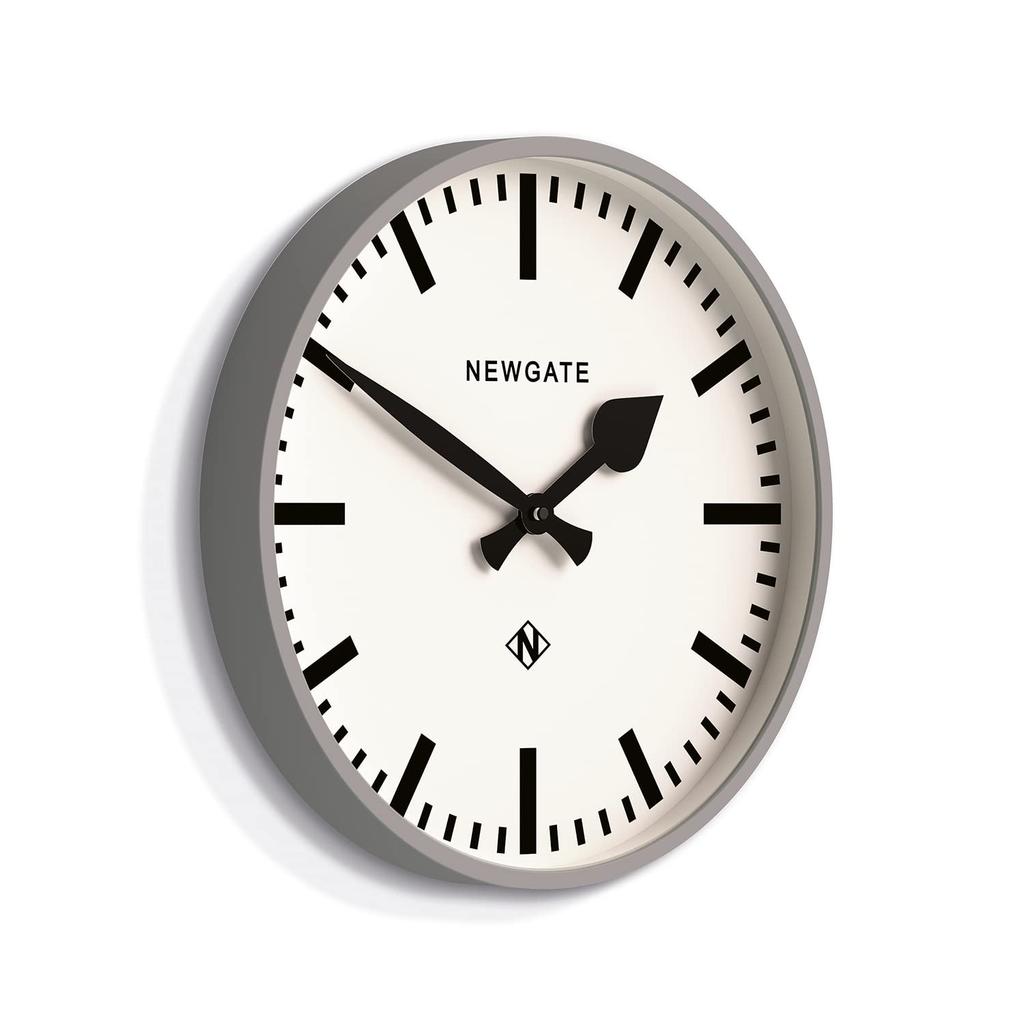 NEW GATE Newgate Настенные часы Номер Три Железнодорожные NUMTHR390PGY СЕРЫЙ Серый [Б/у]