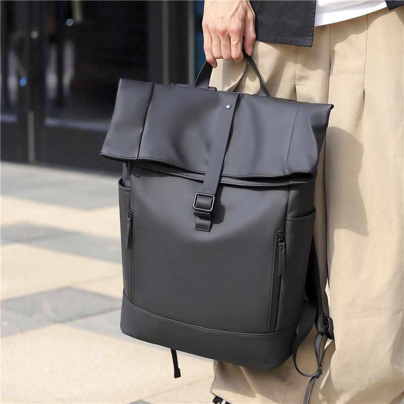Men's Water-Resistant Large Capacity Laptop Backpack for Work and School