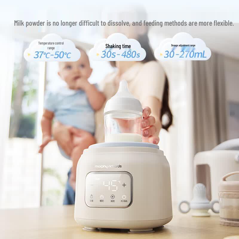 Многофункциональный подогреватель и шейкер для детских бутылочек Morphy Richards 5-в-1, штекер CN (адаптер в комплекте)