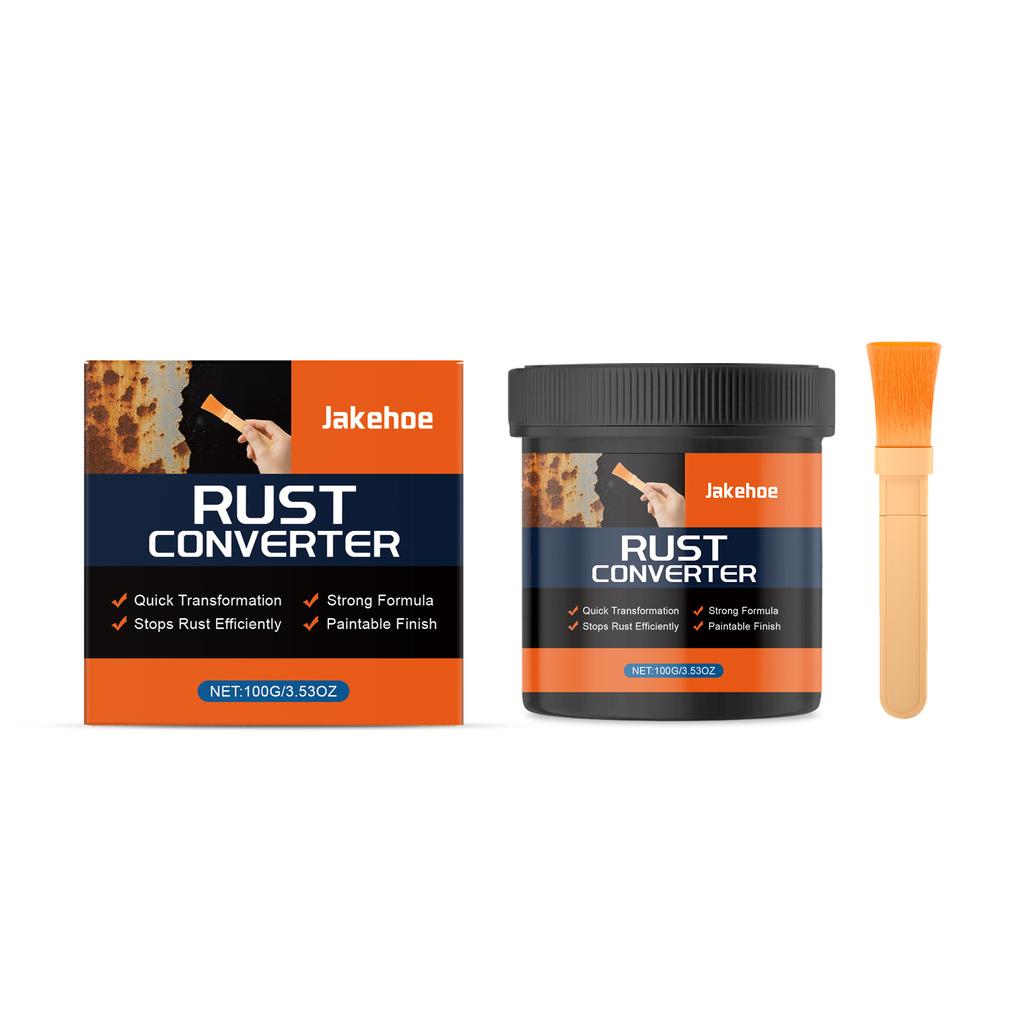 JAKEHOE Rust Converter Paint Compatible No Sanding Needed Home Protection Metal Rust Prevention Coating Eco-Friendly