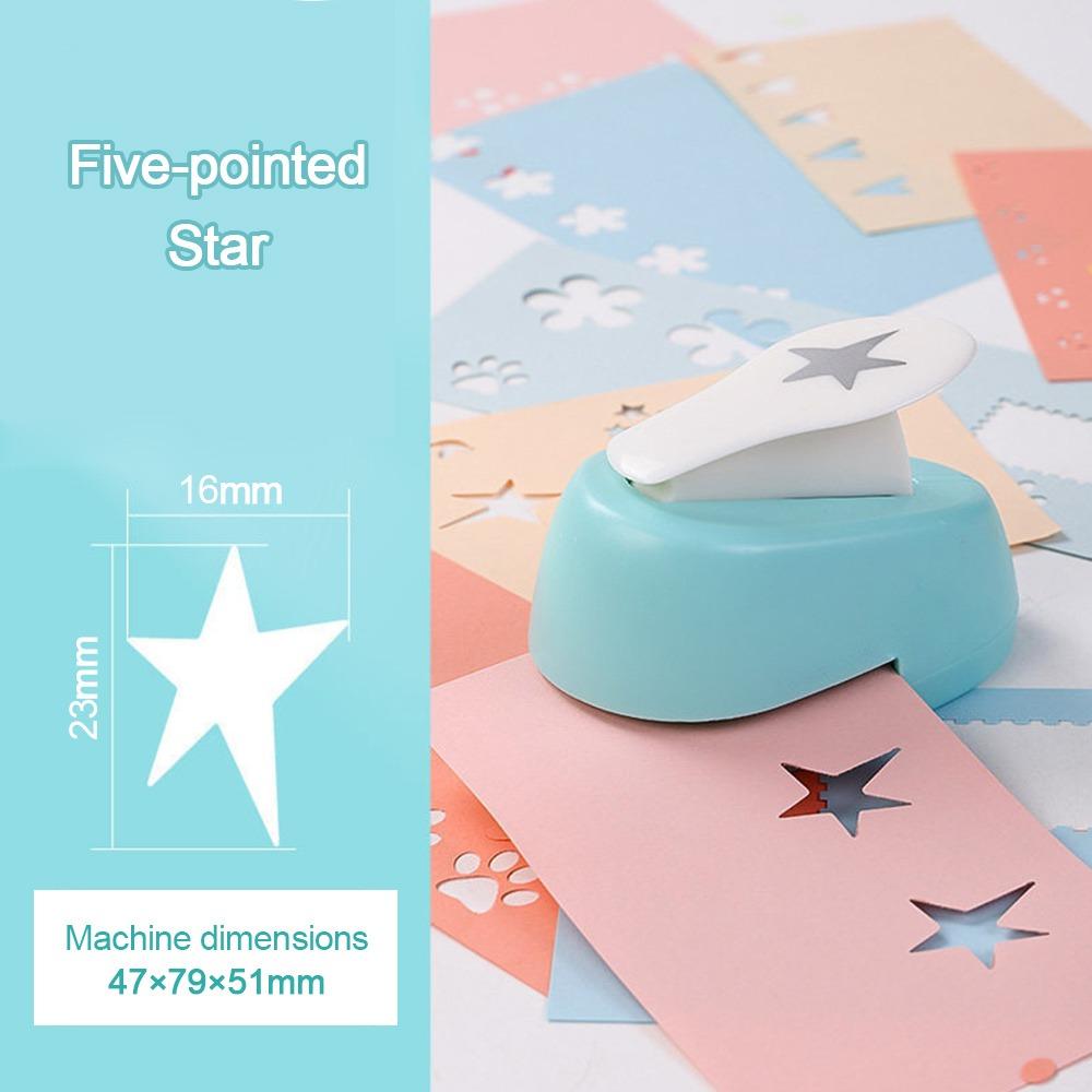 Hand Operated Craft Punch Mini Size Hole Punch Creative Paper Punch Handmade DIY