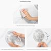 Renter Friendly Suction Cup Shower Hook 2Pcs Clear Razors Holders Without Tool Need