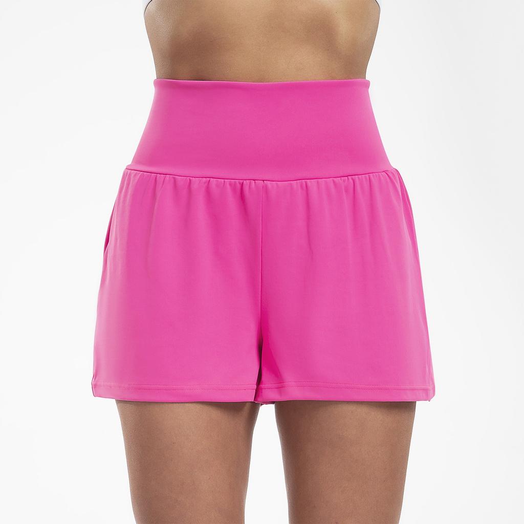 Женские шорты для бега, спортивные шорты для активного отдыха с карманами