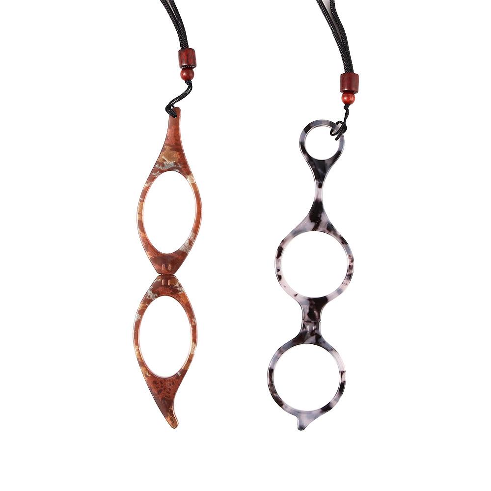 Для Парентов Подвеска На шею Очки Мини Очки для пожилых людей Очки для чтения Очки для пресбиопии