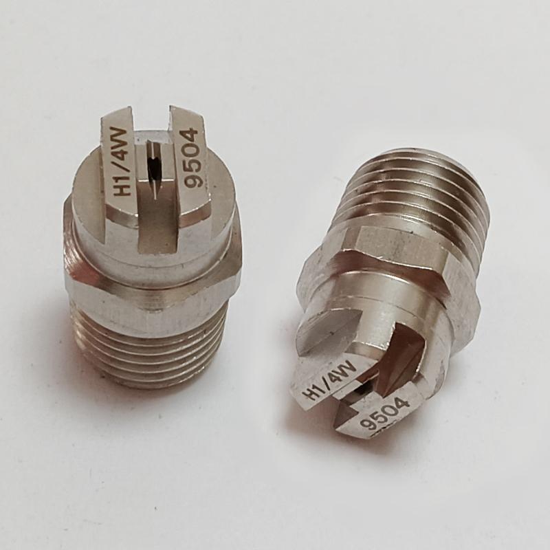 1/4" BSPT нержавеющая сталь плоскоструйная форсунка для очистки