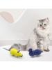 Cat Toy Electronic Remote Mouse Toys for Cats Toy Interactive Cat Teasing Emulation Rat Mice 360° Rotating Toy for Dog Pet
