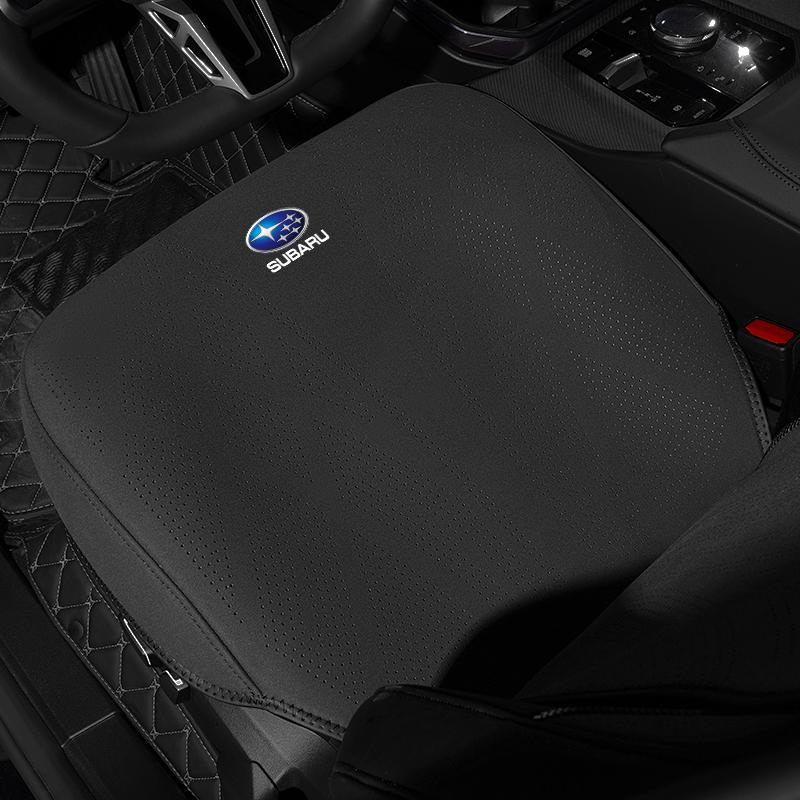 Keychain Car Seat Blcak Cushion Breathable Protector Pad Auto Interior For Subaru STI XV Forester BRZ Outback Smart Levorg WRX ggr4