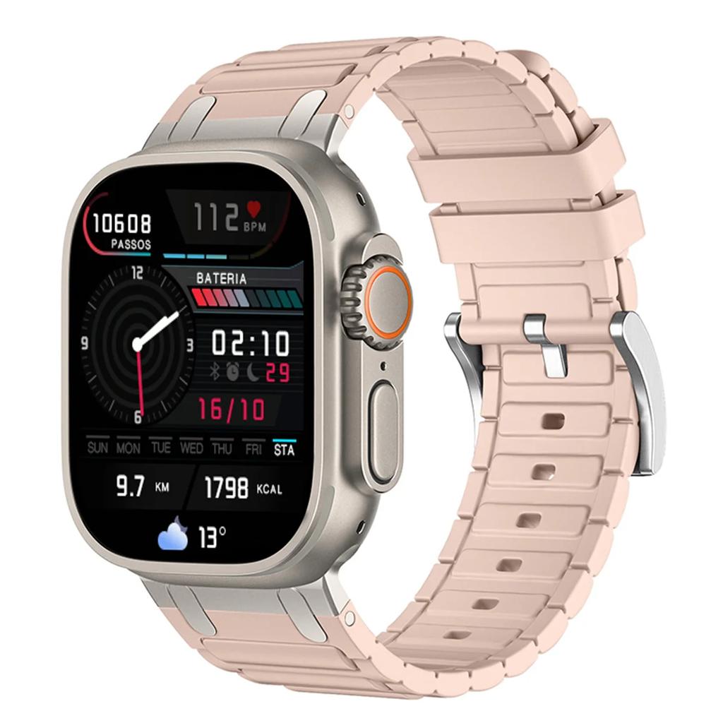 Silicone strap for Apple Watch Band Ultra 3 2 1 49mm 46mm 44mm 40mm 45mm 41mm 38mm 42mm for iwatch 11 10 9 8 7 6 5 4 3 2 1 SE3