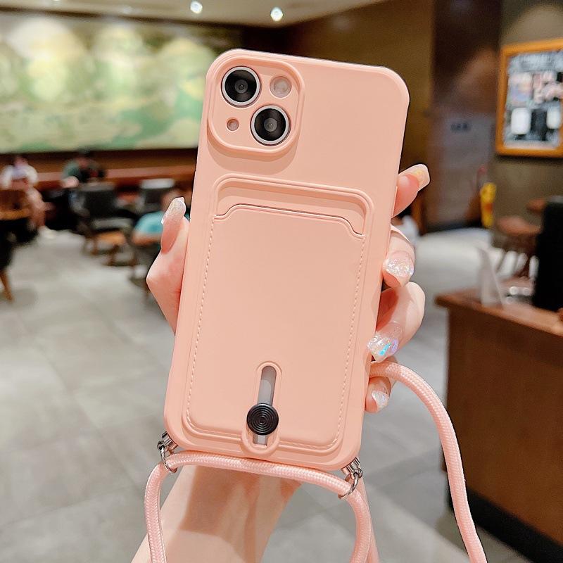 Сумка-кошелек через плечо с ремешком для iPhone 11 Pro Max Apple 11 Pro Samsung/Xiaomi чехол-кошелек для телефона