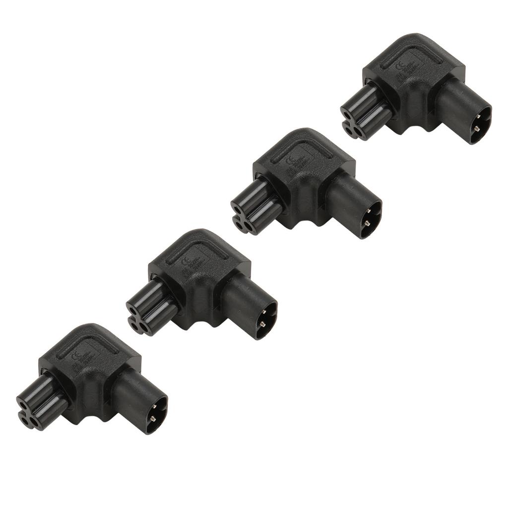 4 шт. адаптер питания IEC320 C8 - IEC320 C5 профессиональный медный компьютерный адаптер питания для PDU