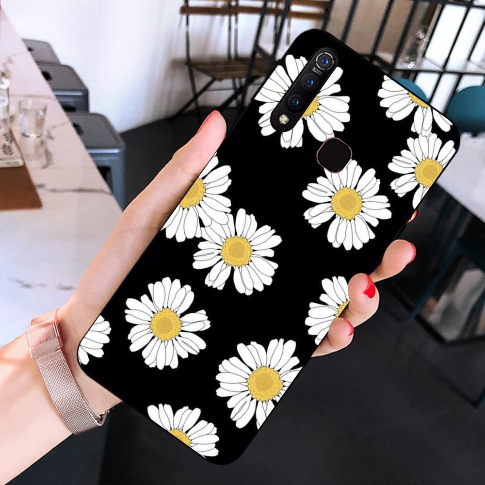 Чехол для телефона с цветочным рисунком ромашки для Huawei Y9 6 7 5 Prime Enjoy 7s 7 8 plus 7a 9e 9plus 8E Lite Psmart Shell