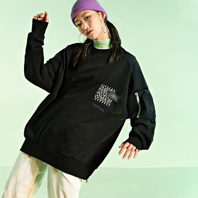 Kappa Sweatshirts Unisex Crew Neck Moderate Regular K0BY2WT05D