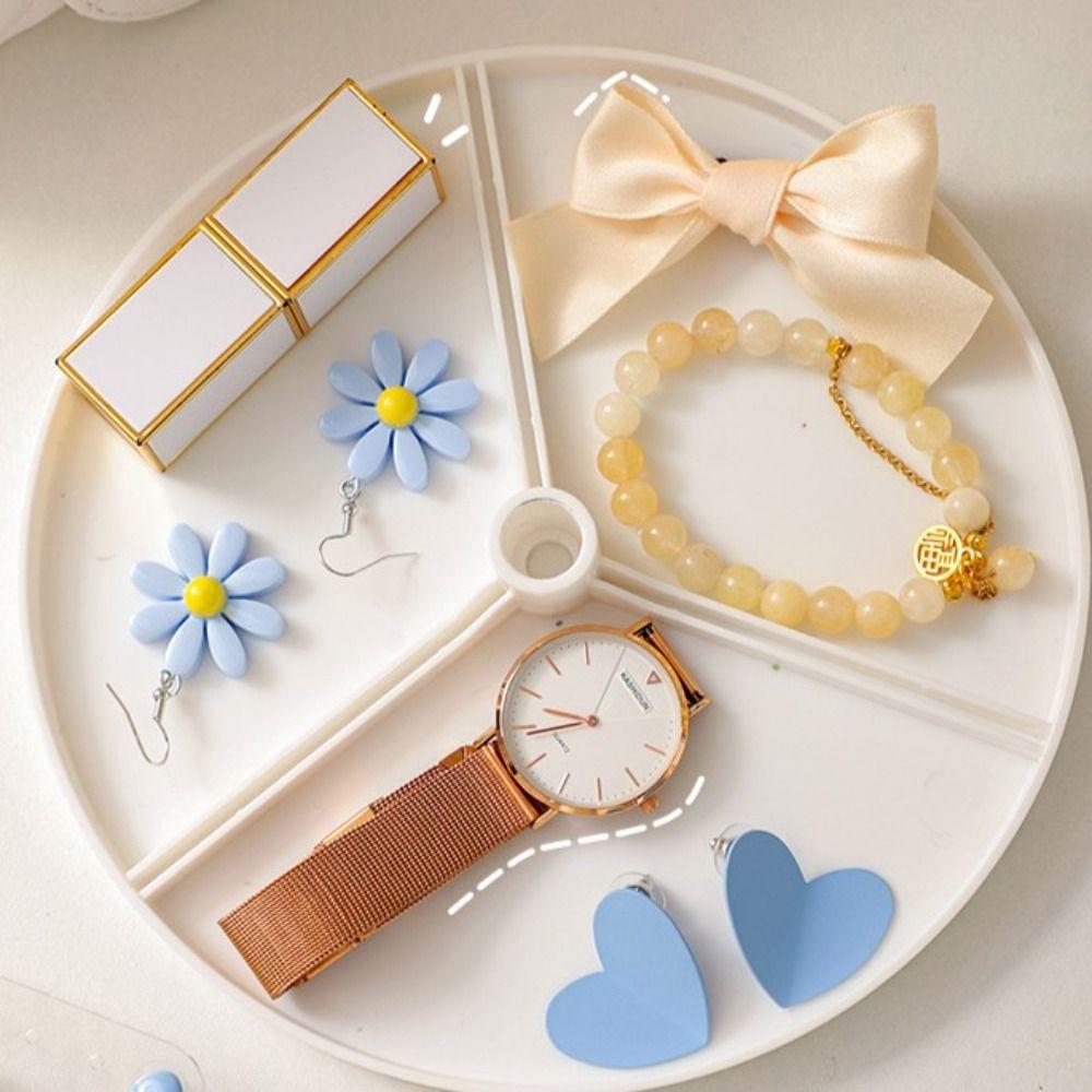 Форма Подставка для серег Кольца Домашняя стойка Съемная подставка для украшений Вращающаяся полка для ожерелий