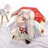 Inuyashapattern, Automatic Folding Umbrella, Portable and Foldable Design, 8 Ribs, a Christmas or Birthday Gift.