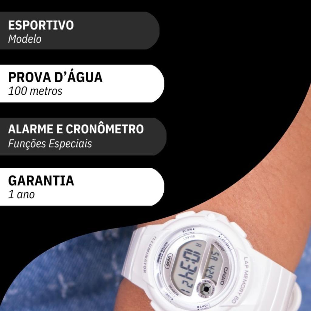 Casio Watch LWS-1200H-7A1VDF All-White
