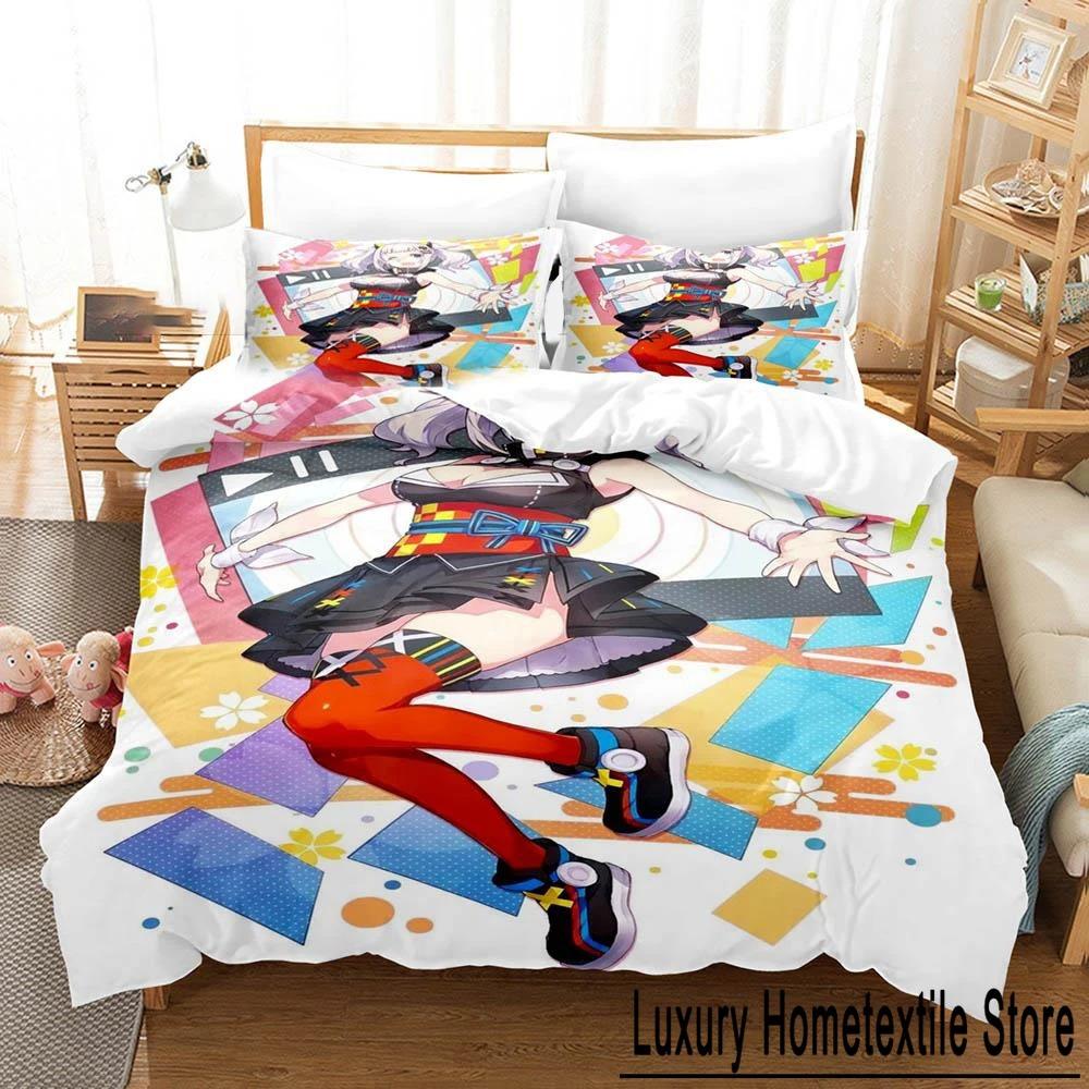 Raise A Suilen Reona Nyubara Комплект постельного белья для мальчиков и девочек Twin Queen Size Пододеяльник Наволочка Детская кровать Взрослый Домашний Текстиль
