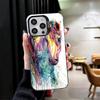 Масляная живопись Лошадь Ударопрочный чехол для телефона для iPhone 17 Air 16 16E 15 Pro Max 14 Plus 13 Mini 12 Задняя крышка Защита от падения Fundas