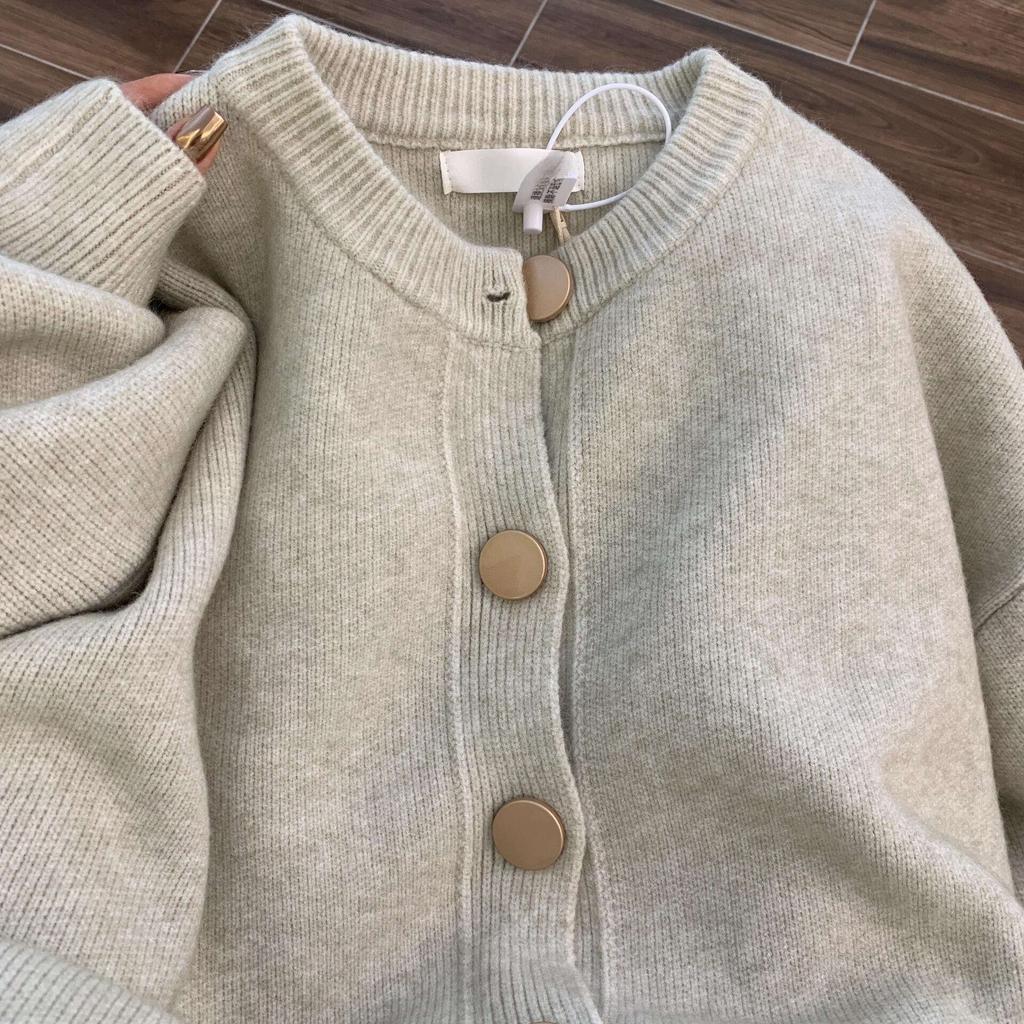 Премиальный модный вязаный кардиган женский весенний, осенний и зимний многослойный повседневный свободный базовый свитер мягкий восковой топ