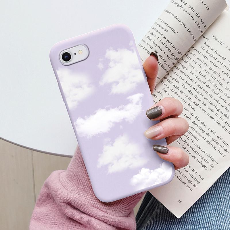 Цветы Чехол Для iphone 6 6S Plus Capa iphone6 6S+ 6+ Чехол для телефона Мягкий силикон Милый Кот Медведь Задняя крышка Для iphone6 iphone6s+