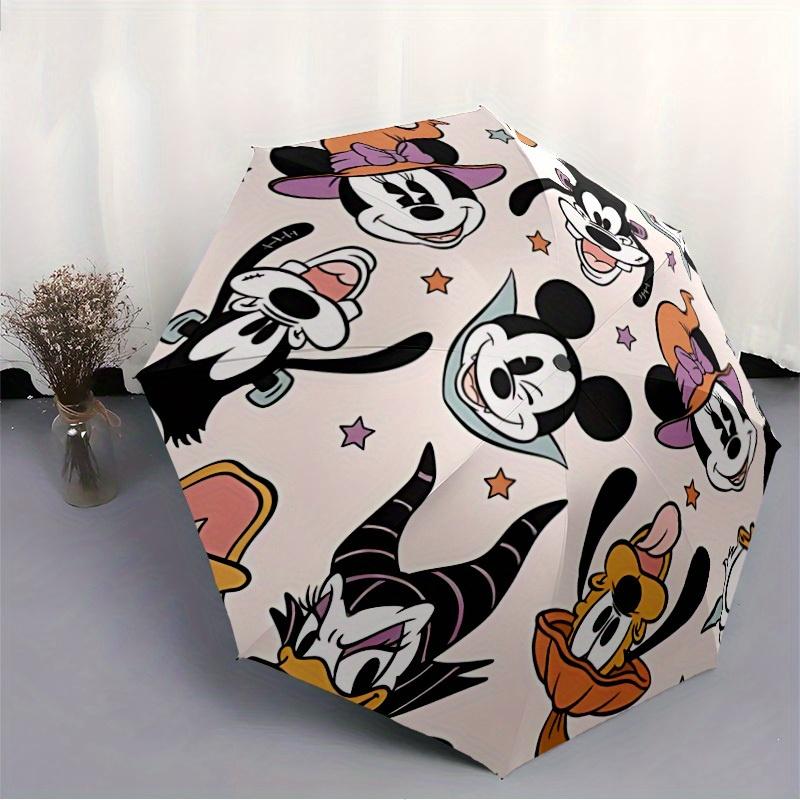 1pc Halloween Disney Characters 8-Rib Automatic Folding Umbrella, Portable & Foldable, All-Season Portable Umbrella for Women & Men y250726021