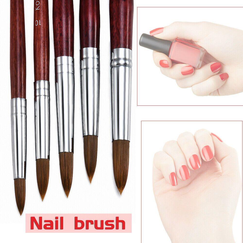 to Outline Nail Polish Pen Acrylic Nail Art Brush Flower Drawing Pen Sable Hair Nail Painting Brush