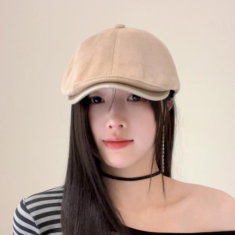 Retro Painter Hat With Sunshade And Breathability For Autumn And Spring