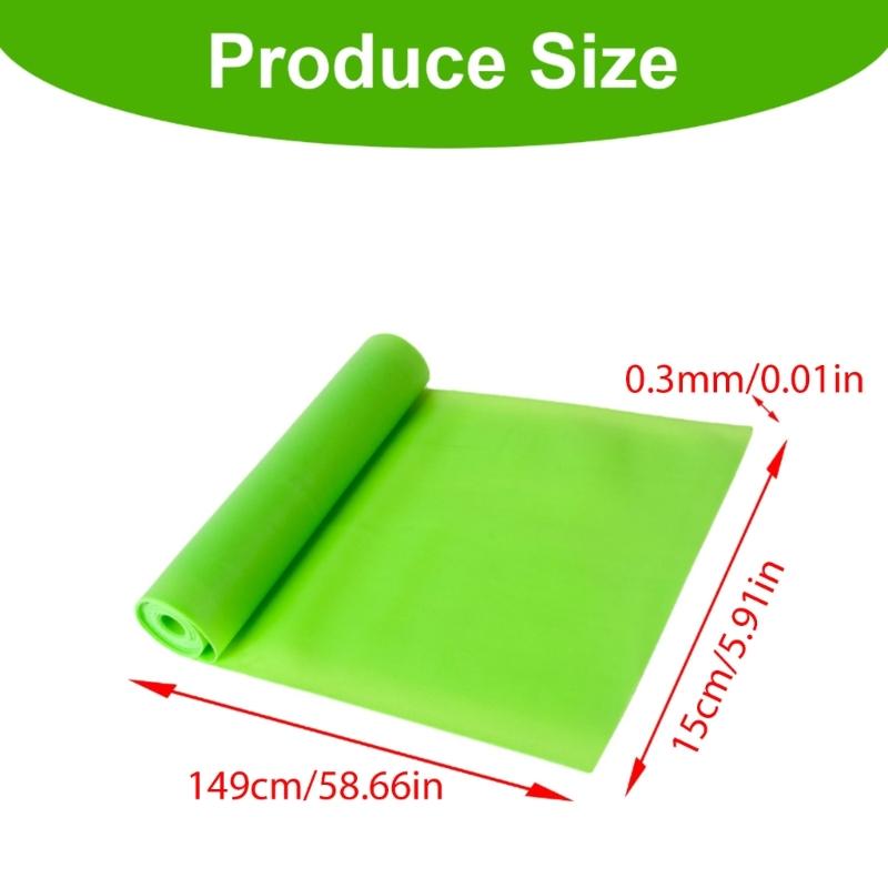 Йога Тренировка Тяговый Канат 1,50 м Эластичный Эластичный Пояс Тяговый Канат Фитнес Эспандеры Упражнения Тренировочная Лента Сопротивления