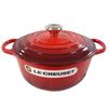 Горшок Le Creuset Cocotte Ronde Red 06 Creuset/Le Two-handed 21177-20см (Серебряная ручка) [Элемент]
