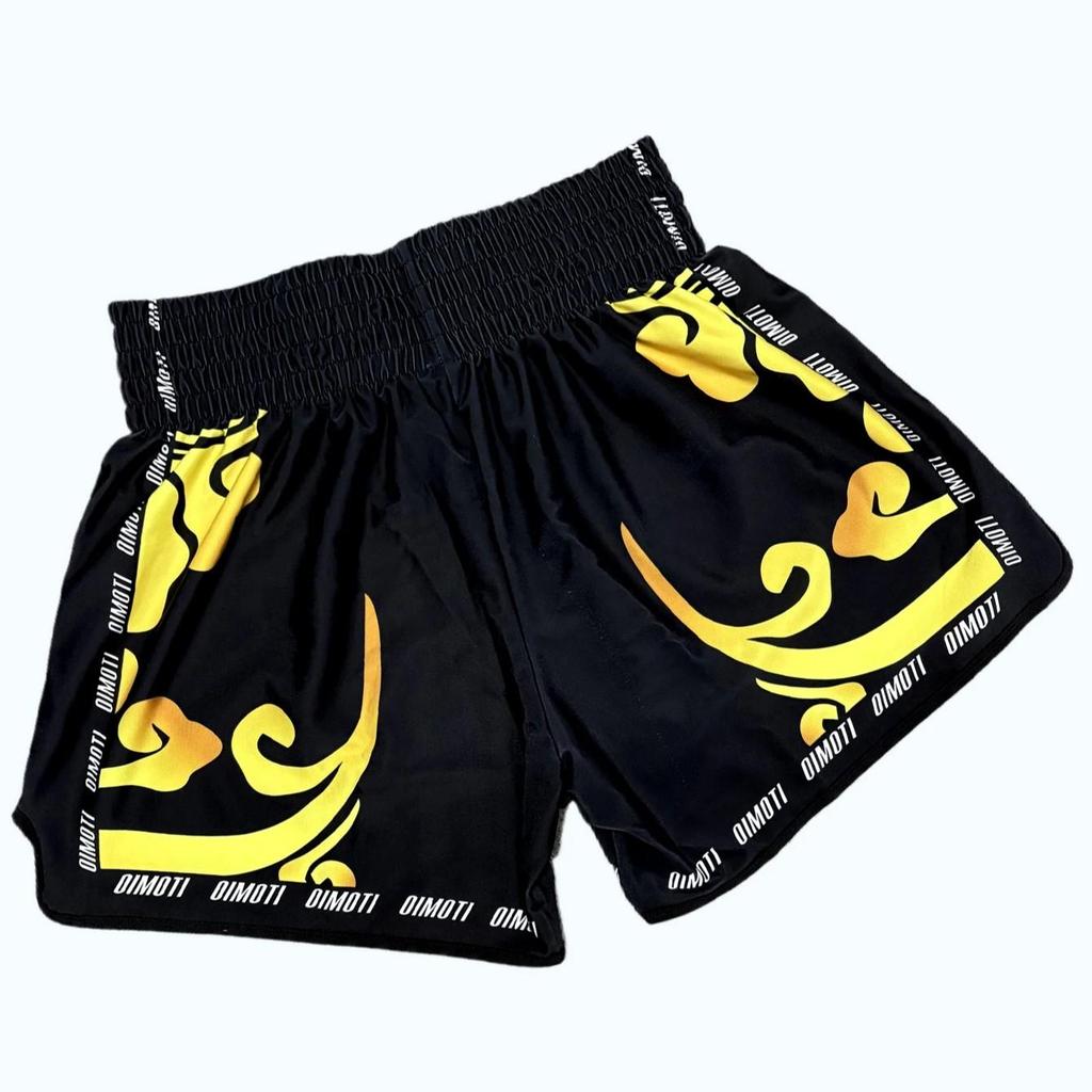 White Twin Tiger Muay Thai Kickboxing Boxing MMA UFC Casual Shorts Gym Sport Unisex Men Women Workout Quick Dry Print Elastic High Waist Training