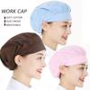 Cotton Dust Proof Work Cap Food Service Cook Hat Women Man Wrap Hair Hat  Canteen Catering