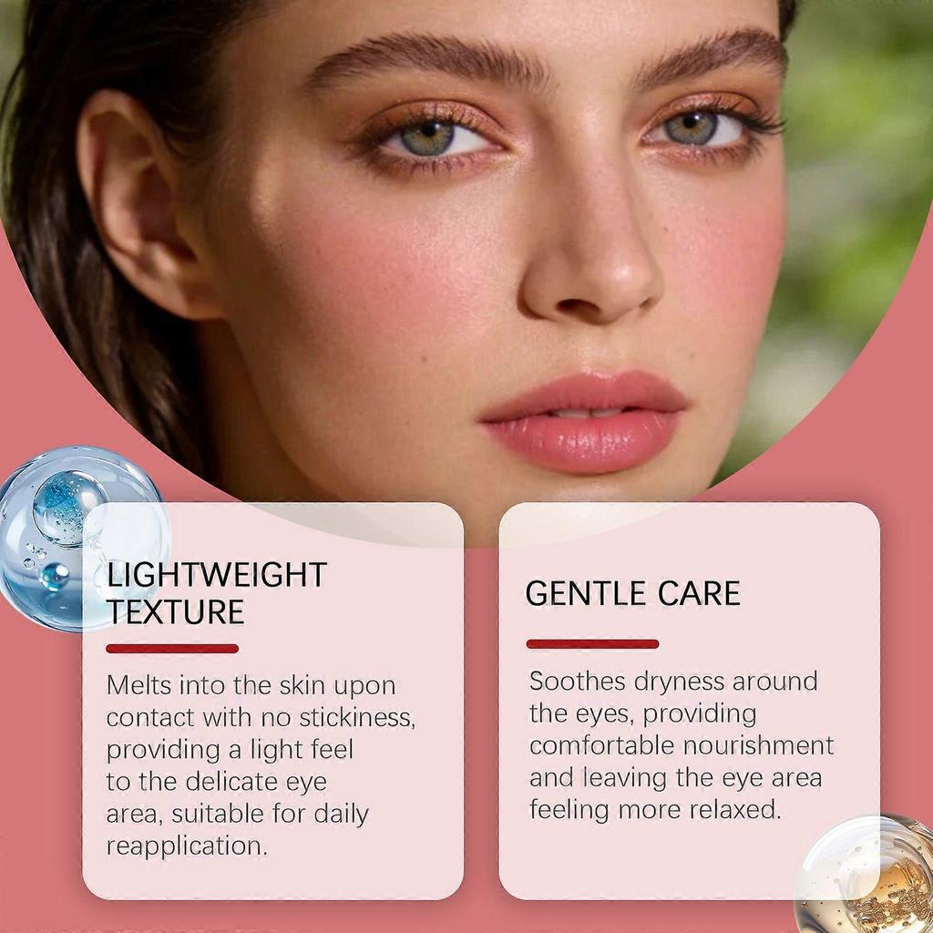 Limited time!!Hoygi Moisturizing Eye Cream Is Delicate And Tender, Providing Daily Hydration And Moisture To The Eye Skin. Apply It Daily As A Care Ey