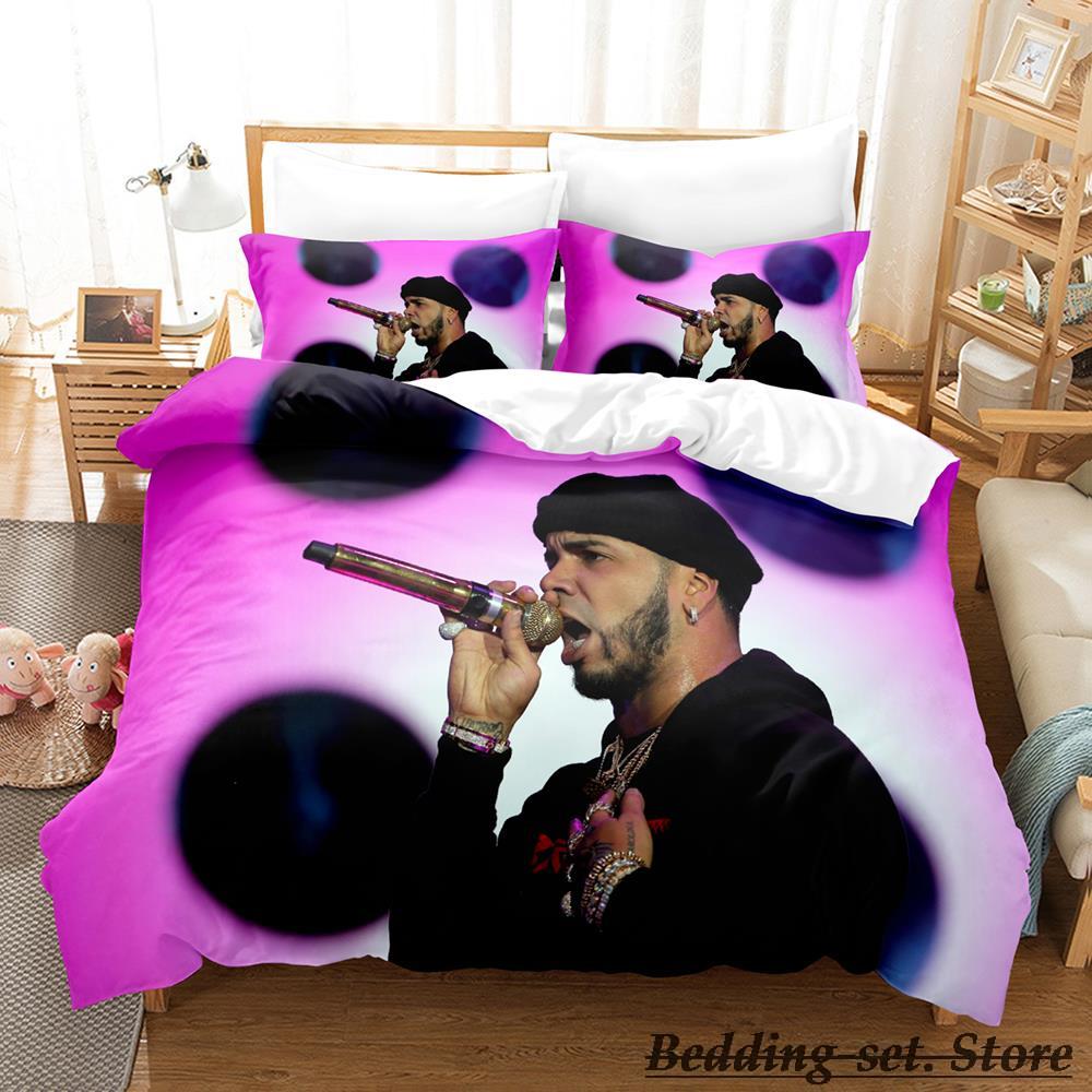 Anuel Aa Real Hasta La Bedding Set Single Twin Full Queen King Size Bed Set Aldult Kid Bedroom Duvetcover Sets Parure De Lit