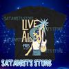 Новая футболка Live Aid июль 1985 мужская черная смешная размер от S до 5XL