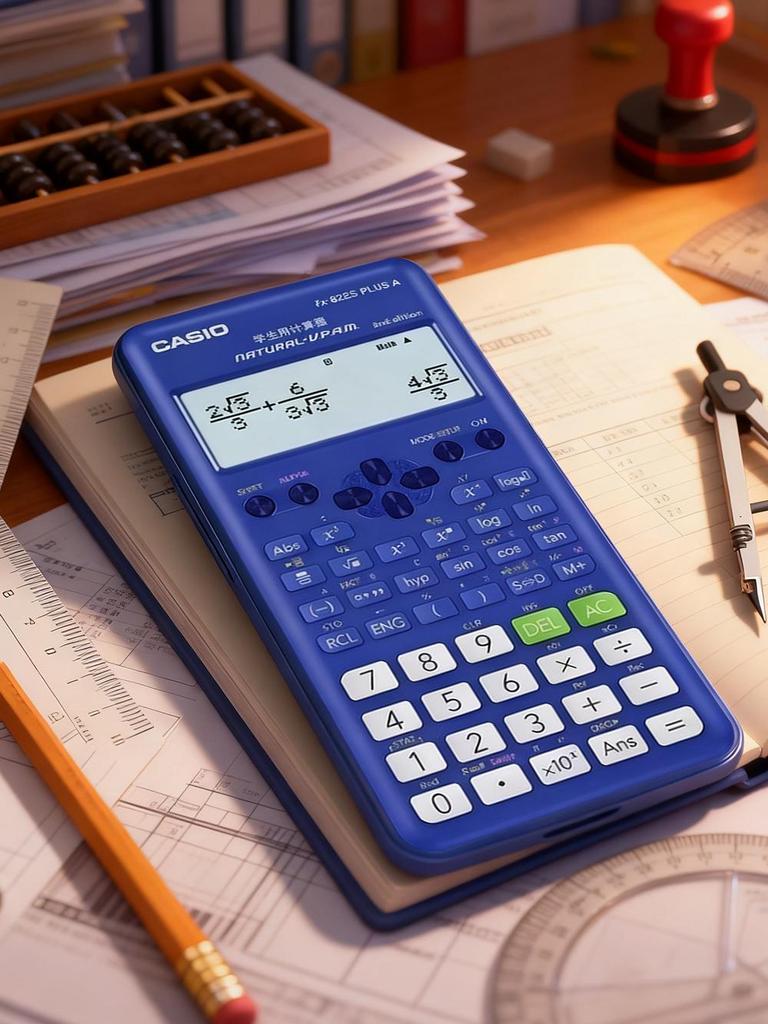 Casio Научный калькулятор - Подходит для работы и учебы FX-82ES-B