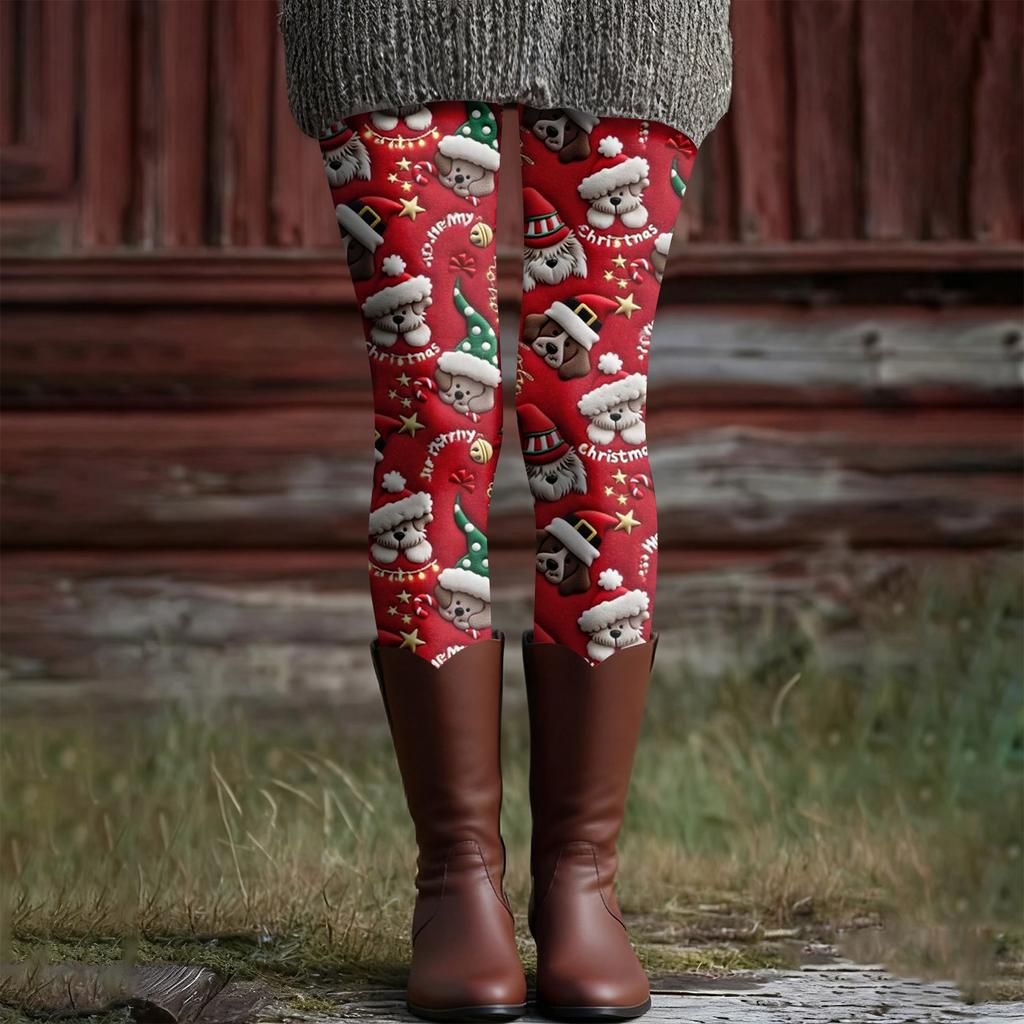 Женские повседневные модные уличные брюки для йоги с принтом на Хэллоуин, облегающие эластичные укороченные брюки